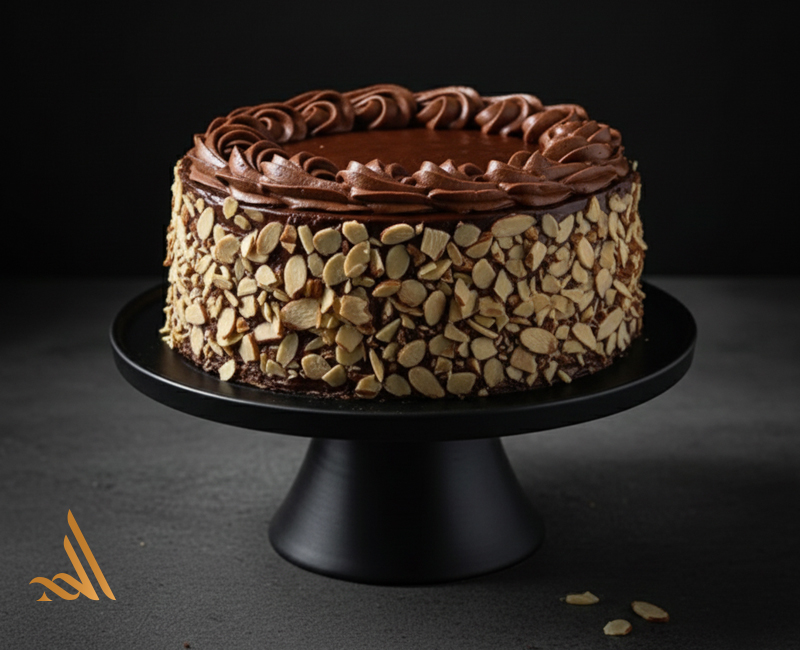 CHOCO ALMOND CAKE 